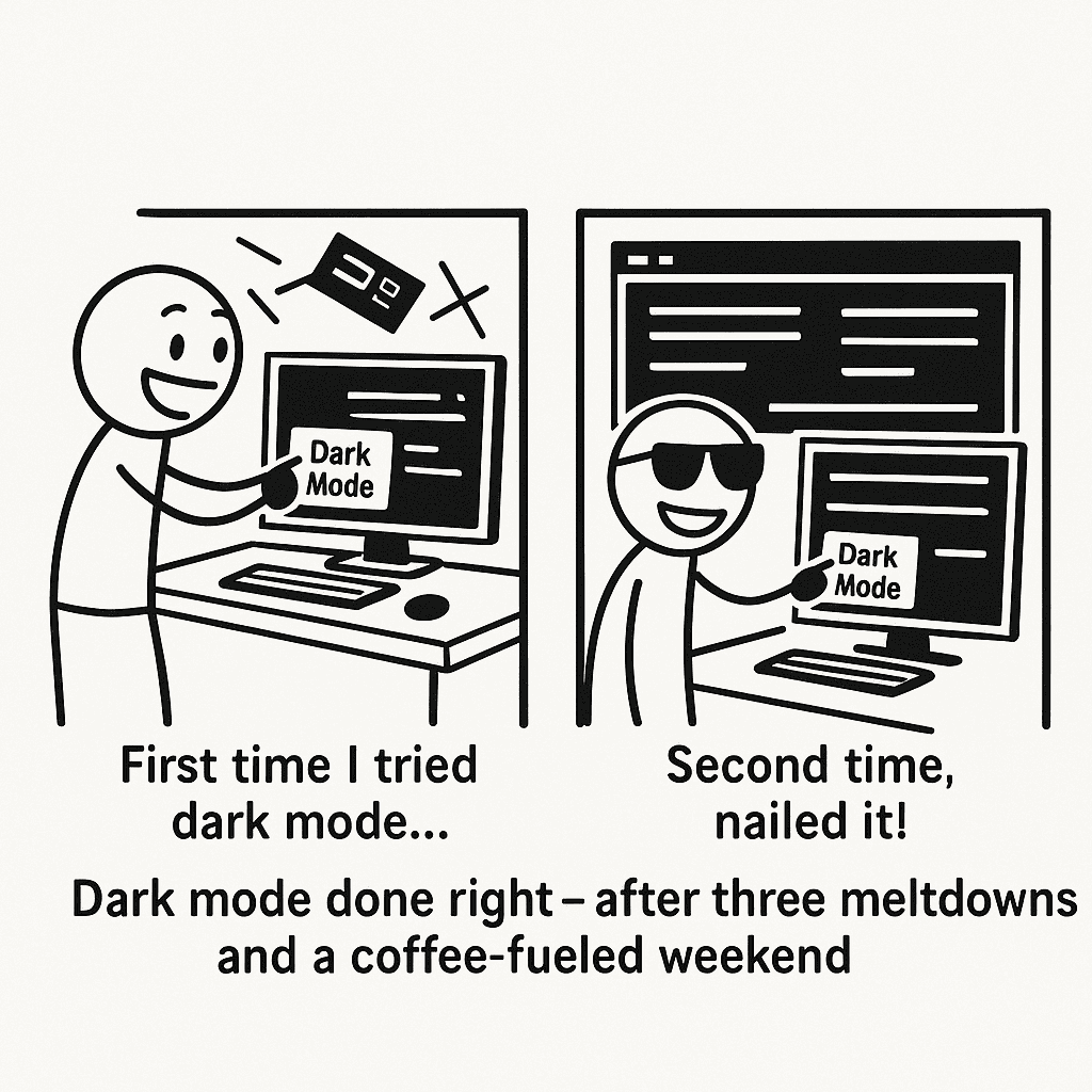 Dark theme done right